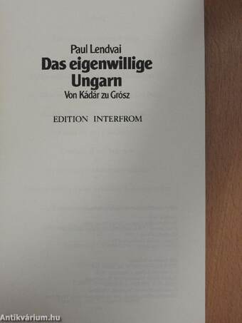 Das eigenwillige Ungarn