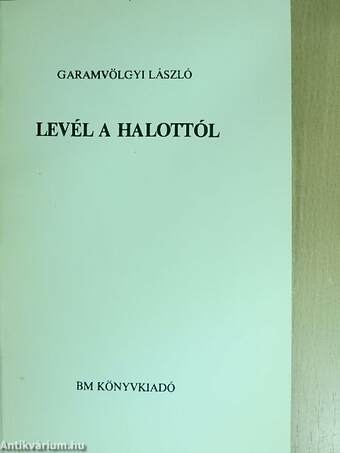 Levél a halottól