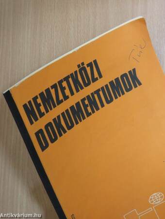 Nemzetközi dokumentumok és elemzések 1987. április 9.