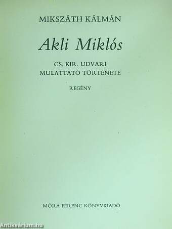 Akli Miklós