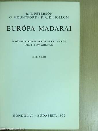 Európa madarai