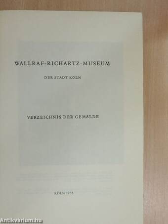 Wallraf-Richartz-Museum der Stadt Köln