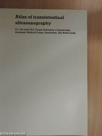 Atlas of transintestinal ultrasonography