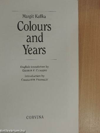 Colours and Years