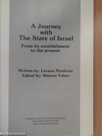 A Journey with The State of Israel