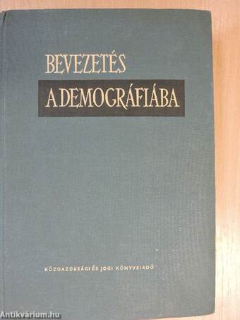 Bevezetés a demográfiába