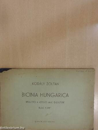 Bicinia hungarica I.