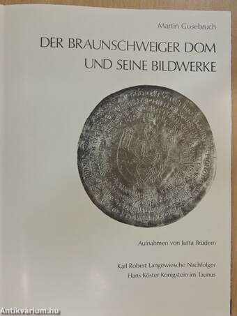 Der Braunschweiger Dom und seine bildwerke