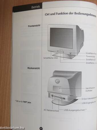 Flatron 795FT/795FT Plus Colour Monitor - User's Guide