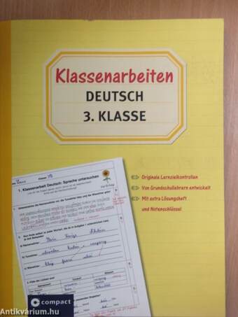 Klassenarbeiten Deutsch 3. Klasse