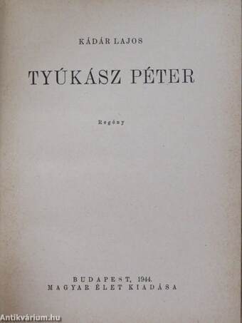 Tyúkász Péter