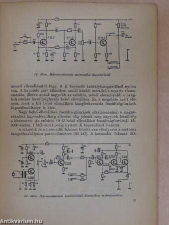 Válogatott tranzisztoros kapcsolások I.