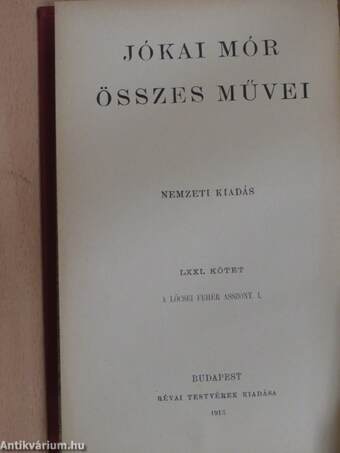 A lőcsei fehér asszony I-II.