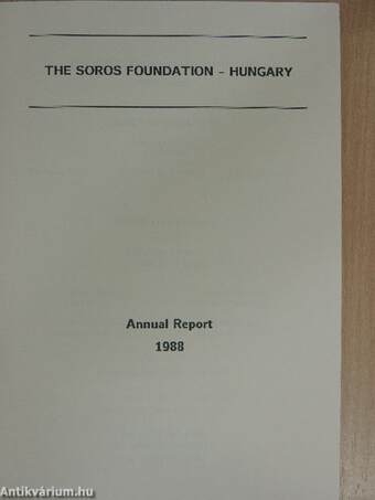 The Soros Foundation - Hungary