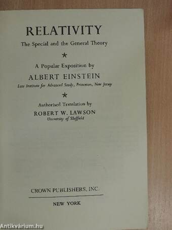 Relativity