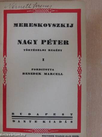 Nagy Péter I-II.