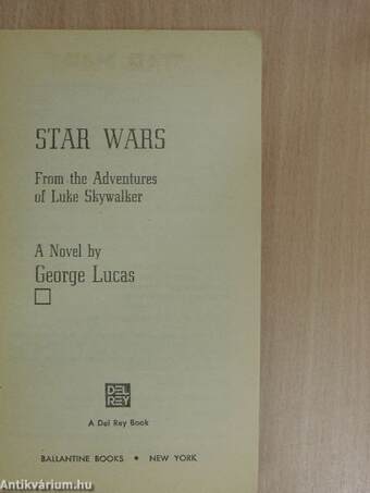 Star Wars: From the Adventures of Luke Skywalker