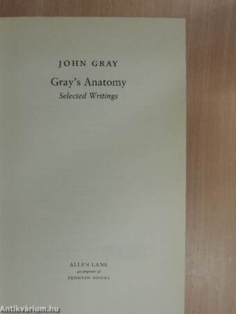 Gray's Anatomy