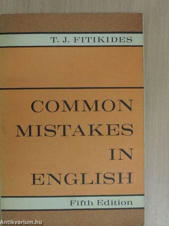 Common Mistakes in English