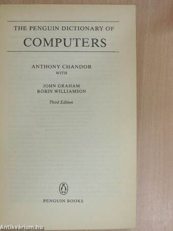 The Penguin Dictionary of Computers