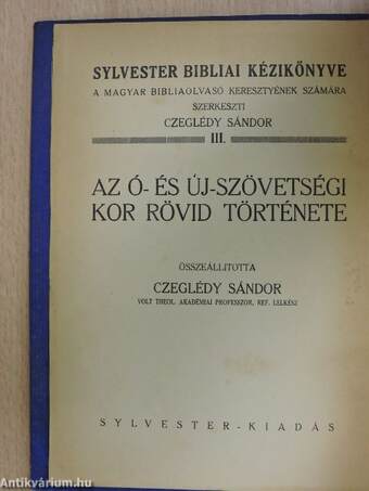 Az Ó- és Új-szövetségi kor rövid története/Bibliai földrajz és természetrajz