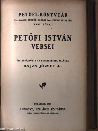 Petőfi István versei