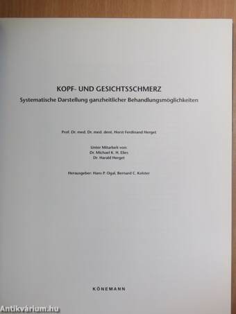 Kopf- und Gesichtsschmerz