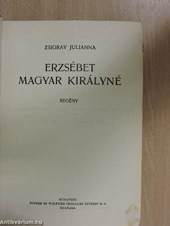 Erzsébet magyar királyné