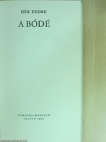 A bódé