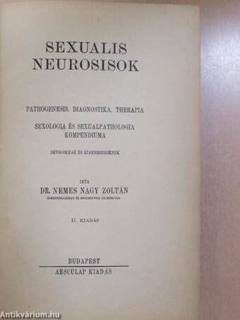 Sexualis neurosisok