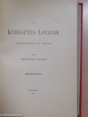 A keresztes lovagok I-II.