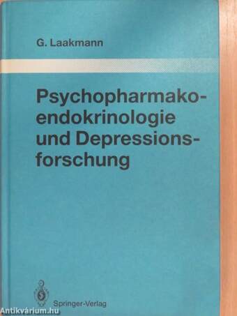 Psychopharmakoendokrinologie und Depressionsforschung