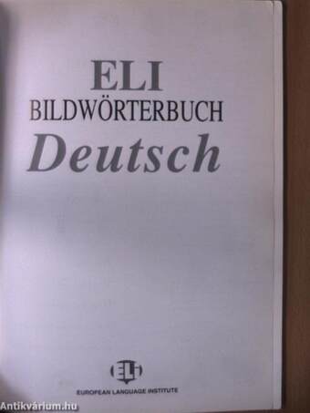 Eli Bildwörterbuch Deutsch