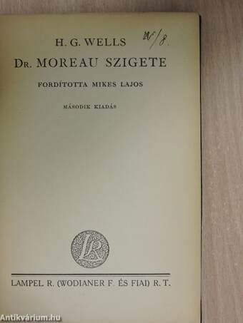 Dr. Moreau szigete