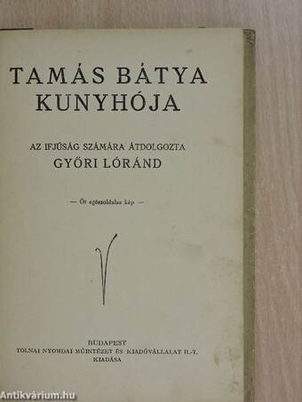 Tamás bátya kunyhója