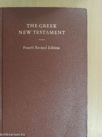 The Greek New Testament