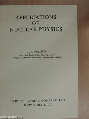 Applications of nuclear physics