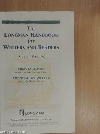 The Longman Handbook for Writers and Readers