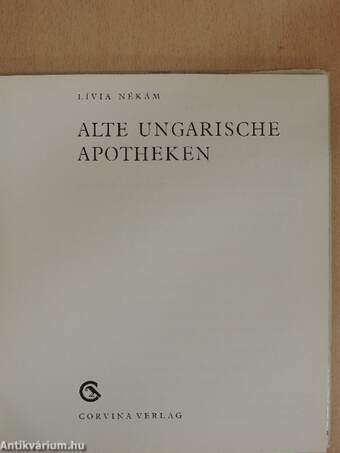 Alte Ungarische Apotheken