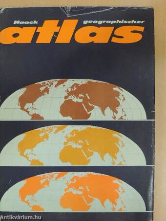 Haack geographischer atlas