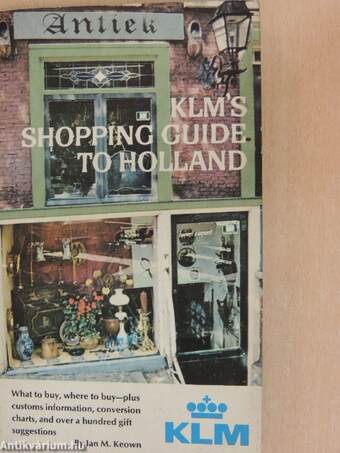 KLM's Shopping Guide to Holland