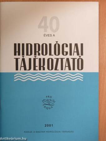 Hidrológiai Tájékoztató 2001.