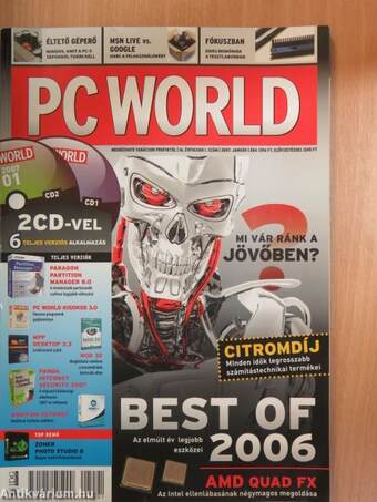 PC World 2007. január - 2 db CD-vel