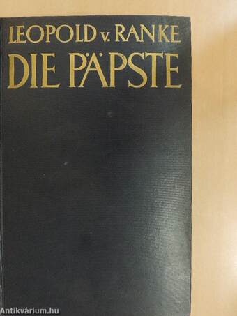 Die römischen päpste