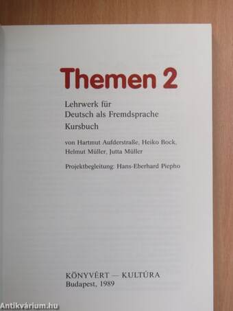 Themen 2 - Kursbuch