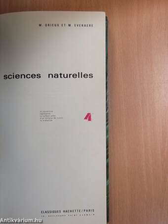 Sciences Naturelles 4.