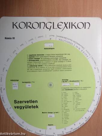 Koronglexikon - Kémia III.