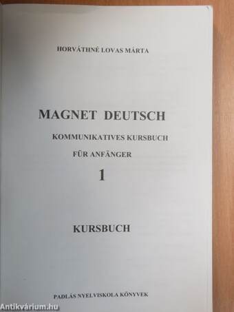 Magnet Deutsch - Kursbuch 1.