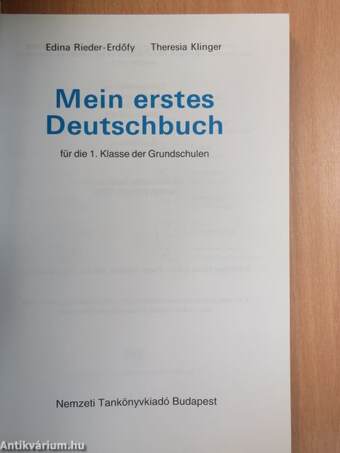 Mein erstes Deutschbuch