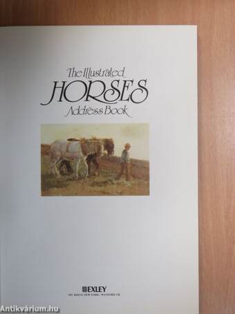 The illustrated horses address book